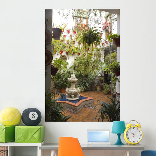 Andalusian Patio Wall Decal