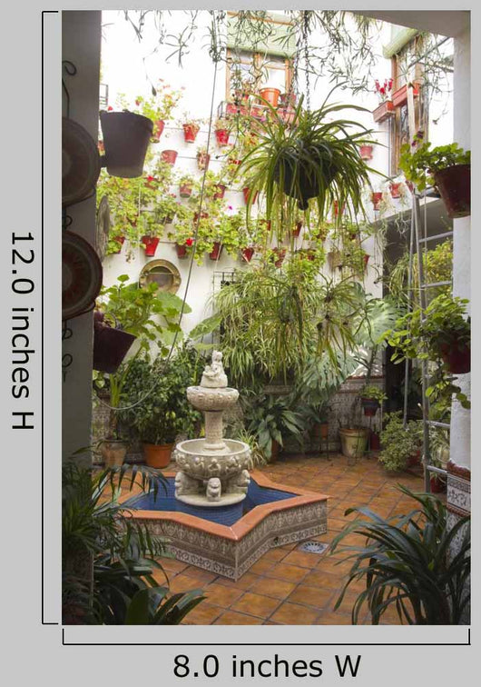 Andalusian Patio Wall Decal