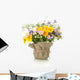Beautiful Bouquet Bright Wildflowers Wall Decal