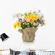 Beautiful Bouquet Bright Wildflowers Wall Decal