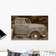 Old Grunge Truck Wall Mural