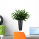 Decorative Plant Black Pot Wall Decal