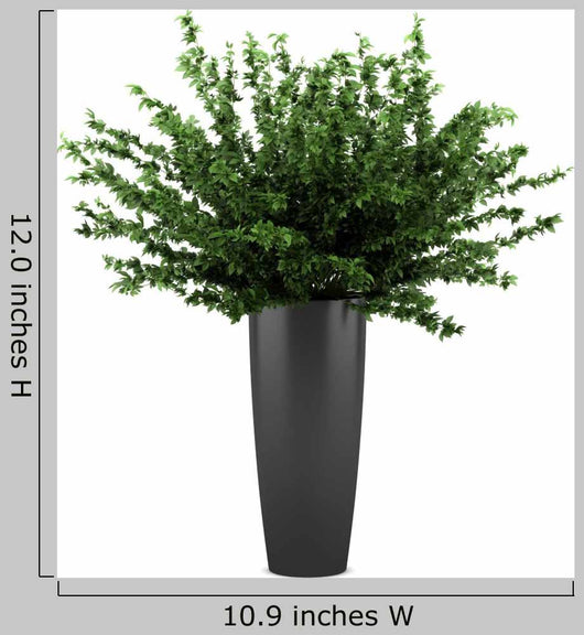 Decorative Plant Black Pot Wall Decal