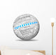 Optimism Concept Tag Cloud Wall Decal