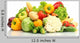 Fresh Vegetables White Wall Decal