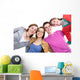 Teens Friends Wall Mural
