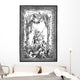 Lovers - Romantic Tapestry - 18th century Wall Mural