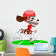 Dog Playing American Football