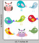 Set Different Cute Birds