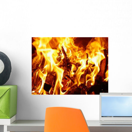 Fire Wall Decal