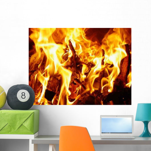 Fire Wall Decal