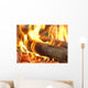 Burning Wall Decal