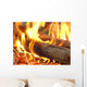 Burning Wall Decal