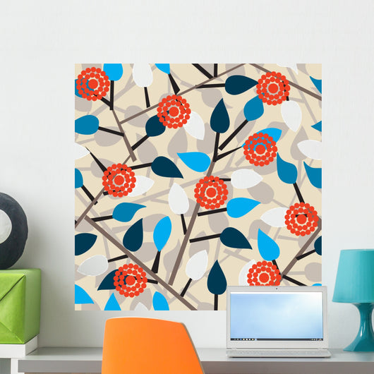 Plant Pattern Wall Decal