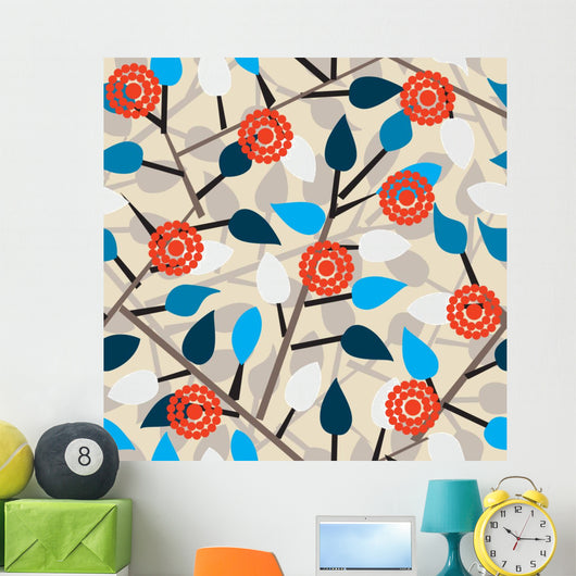 Plant Pattern Wall Decal