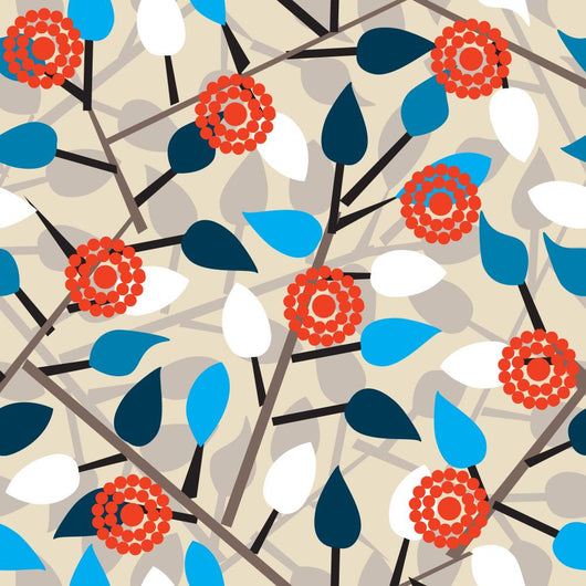 Plant Pattern Wall Decal