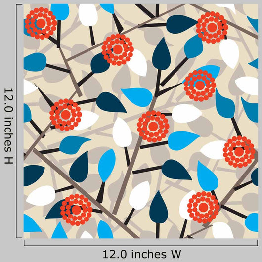 Plant Pattern Wall Decal