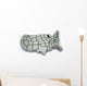 Map Usa Wall Decal