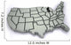 Map Usa Wall Decal