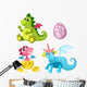 Dino Set Wall Mural