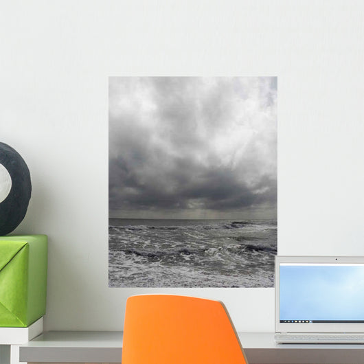 Hurricane Approaches Wall Decal