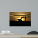 Back Hoe at Sunset Wall Mural