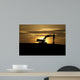 Back Hoe at Sunset Wall Mural