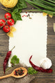 Paper for Recipes Vegetables