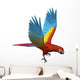 Scarlet Macaw Flying Wall Decal