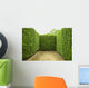 Geometric Pattern Green Hedge