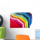 Colorful T-shirt White Wall Decal
