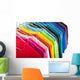 Colorful T-shirt White Wall Decal