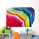 Colorful T-shirt White Wall Decal