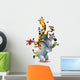 a variety of cute animals Wall Decal