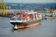 Container Ship Port Hamburg