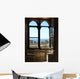 Taormina Landscape through Window