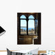 Taormina Landscape through Window