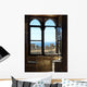 Taormina Landscape through Window