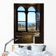 Taormina Landscape through Window