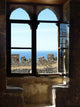 Taormina Landscape through Window