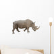 Potrait Of A Rino Wall Decal