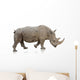 Potrait Of A Rino Wall Decal