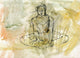 Meditation Black Ink and Wall Decal