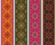 Henna Inspired Colourful Borders
