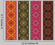 Henna Inspired Colourful Borders