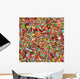 Small Tiles Texture Different Wall Decal
