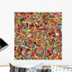Small Tiles Texture Different Wall Decal