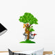 Various Funny Safari Animals Wall Decal