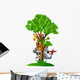 Various Funny Safari Animals Wall Decal