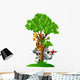 Various Funny Safari Animals Wall Decal